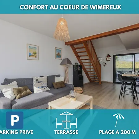 La Marine, Maison En Plein Coeur De Wimereux Exterior foto
